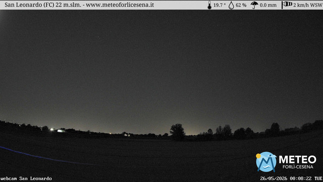 time-lapse frame, San Leonardo webcam