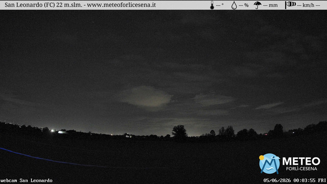 time-lapse frame, San Leonardo webcam