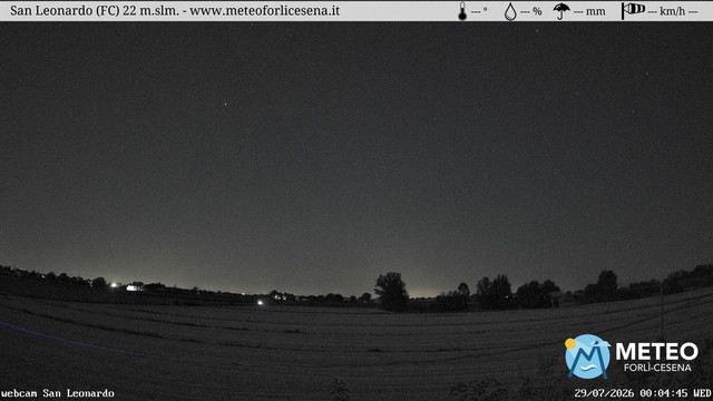 time-lapse frame, San Leonardo webcam