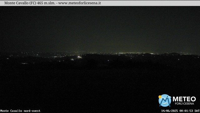 time-lapse frame, Monte Cavallo Nord webcam