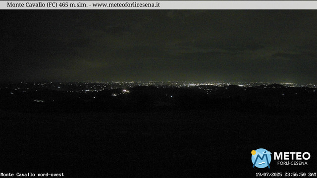 time-lapse frame, Monte Cavallo Nord webcam