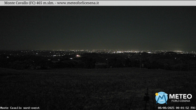 time-lapse frame, Monte Cavallo Nord webcam
