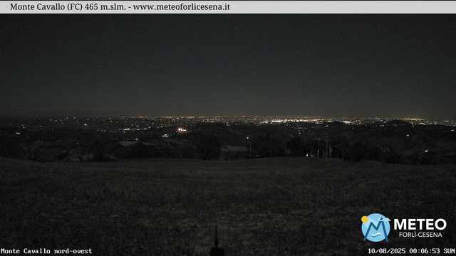 time-lapse frame, Monte Cavallo Nord webcam