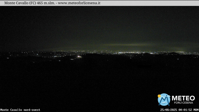 time-lapse frame, Monte Cavallo Nord webcam