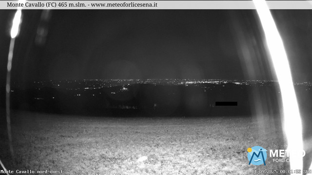 time-lapse frame, Monte Cavallo Nord webcam