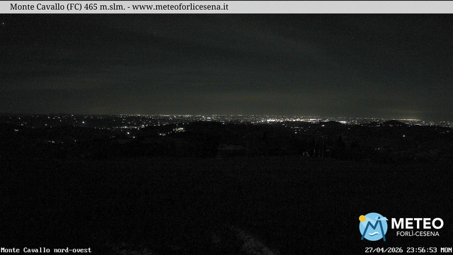 time-lapse frame, Monte Cavallo Nord webcam