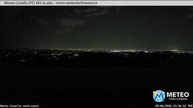 time-lapse frame, Monte Cavallo Nord webcam