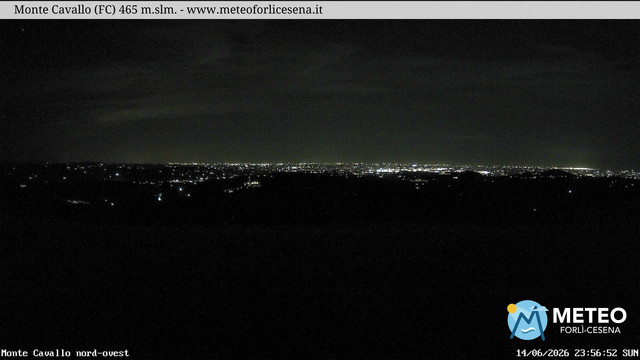 time-lapse frame, Monte Cavallo Nord webcam