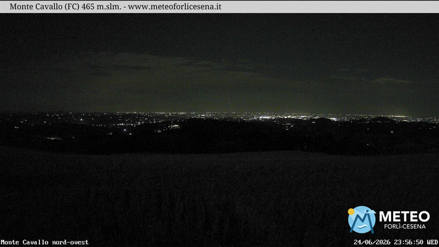 time-lapse frame, Monte Cavallo Nord webcam