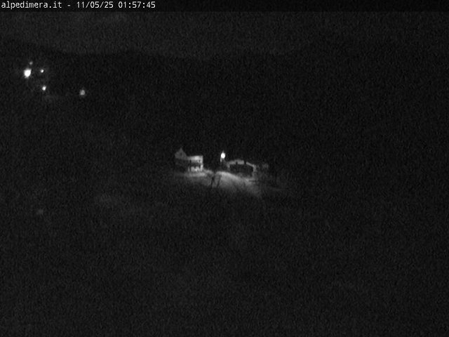 time-lapse frame, Alpe di Mera - Arrivo pista Baita e campo scuola webcam