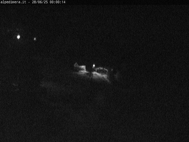 time-lapse frame, Alpe di Mera - Arrivo pista Baita e campo scuola webcam
