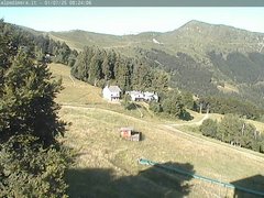 view from Alpe di Mera - Arrivo pista Baita e campo scuola on 2025-07-01