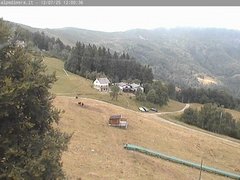 view from Alpe di Mera - Arrivo pista Baita e campo scuola on 2025-07-12