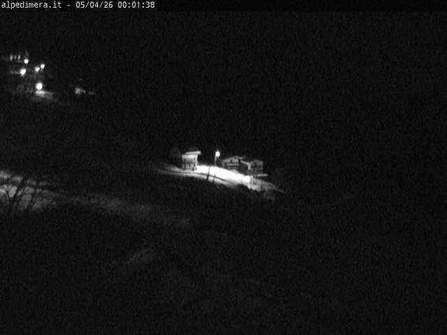 time-lapse frame, Alpe di Mera - Arrivo pista Baita e campo scuola webcam