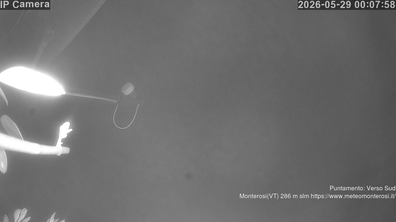 time-lapse frame, Monterosi  webcam