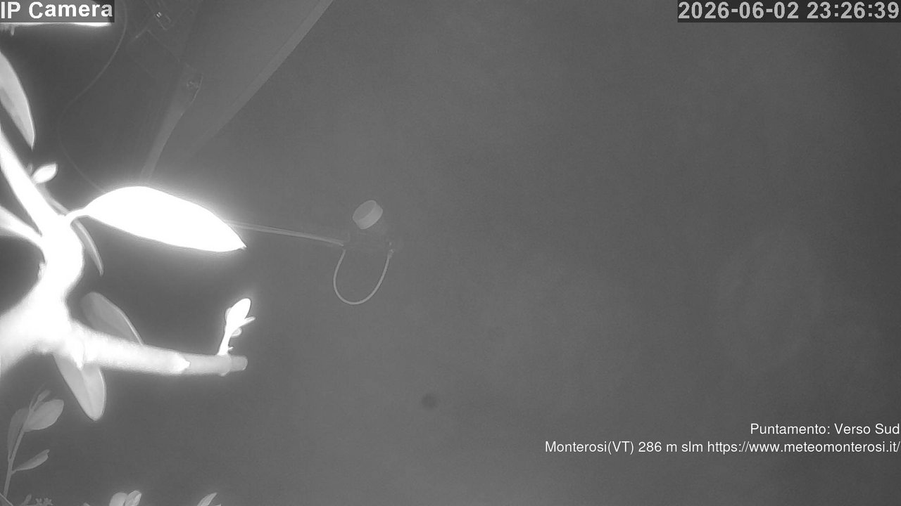 time-lapse frame, Monterosi  webcam