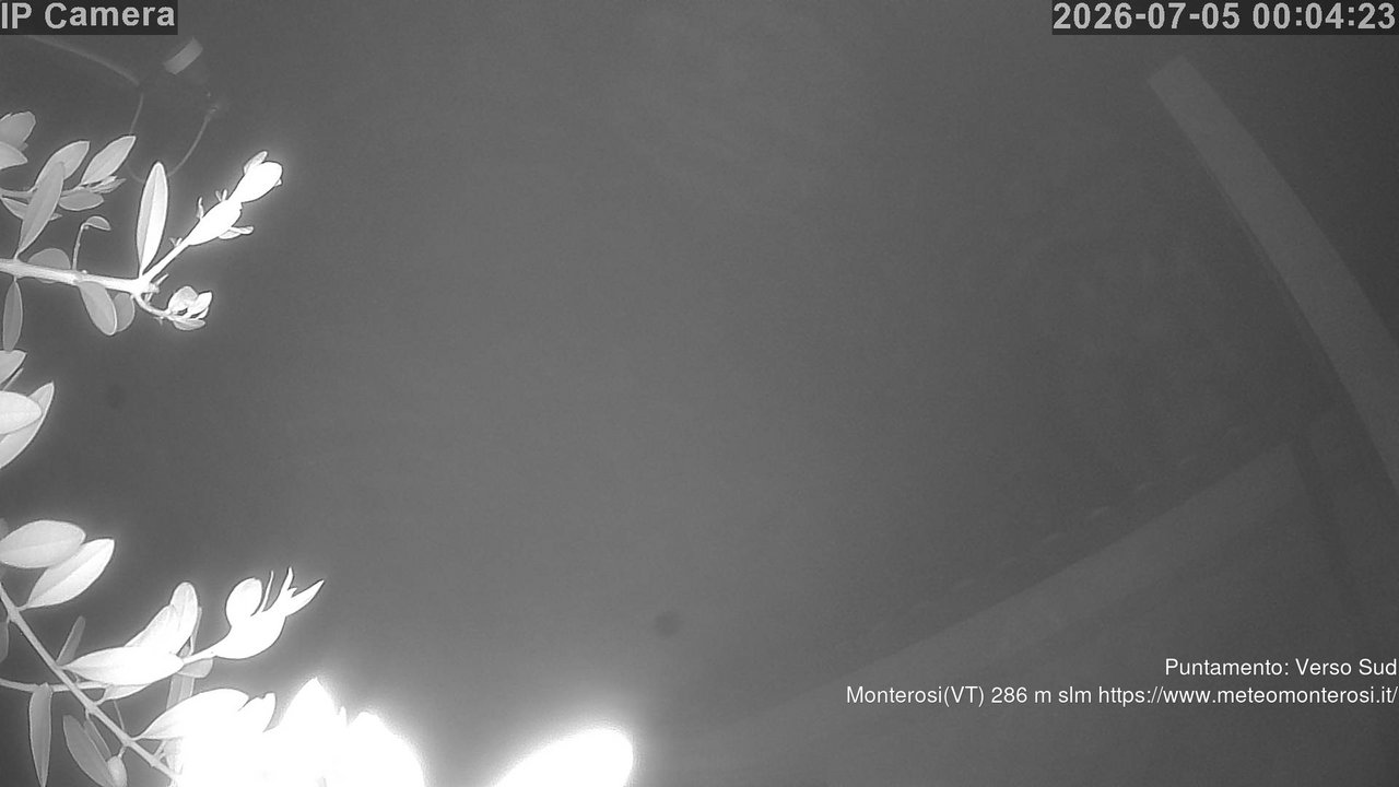 time-lapse frame, Monterosi  webcam