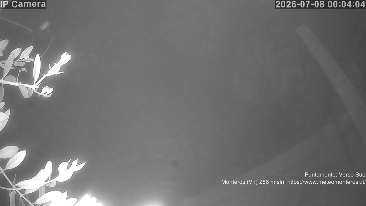 time-lapse frame, Monterosi  webcam