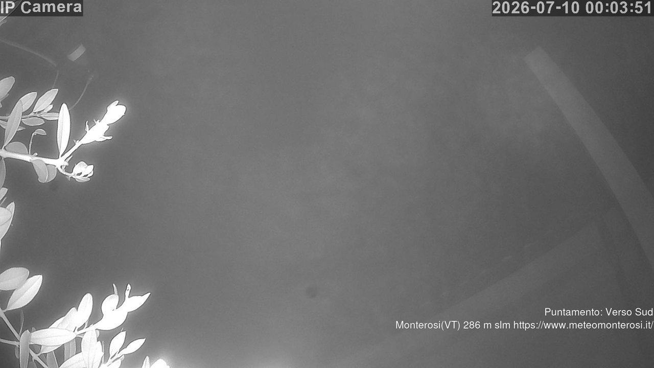 time-lapse frame, Monterosi  webcam