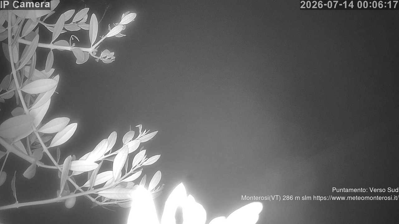 time-lapse frame, Monterosi  webcam