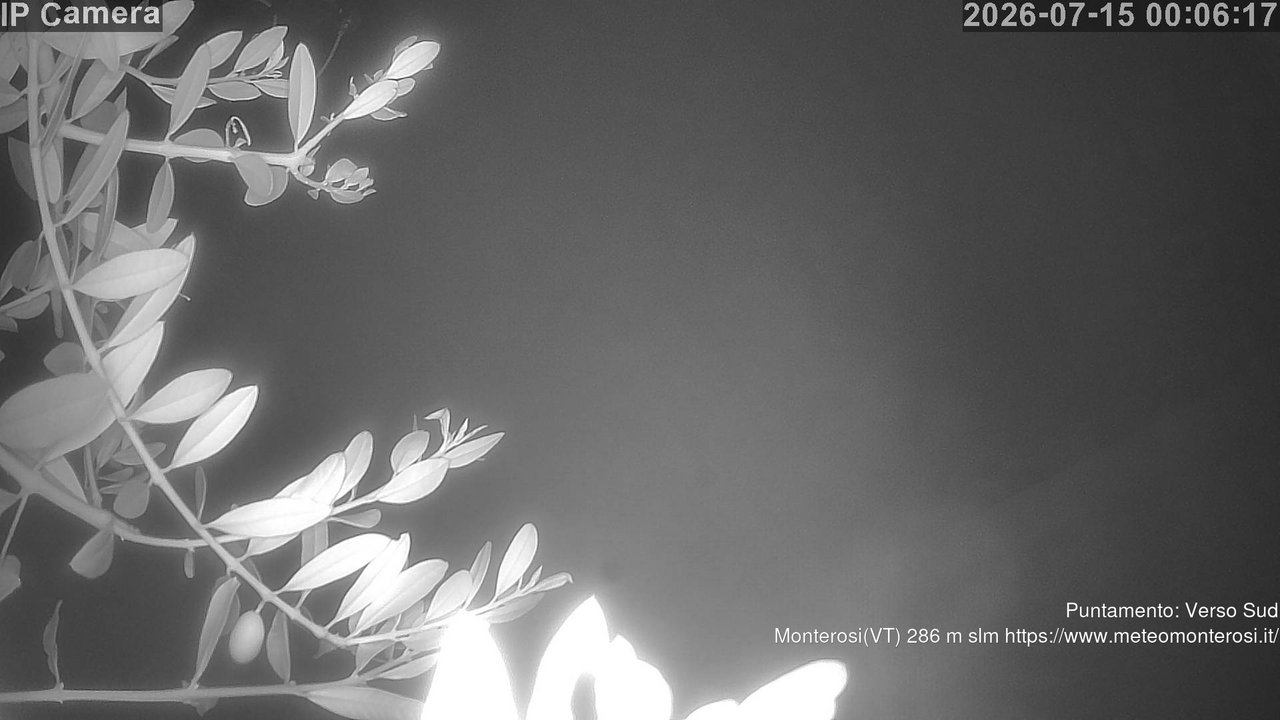 time-lapse frame, Monterosi  webcam