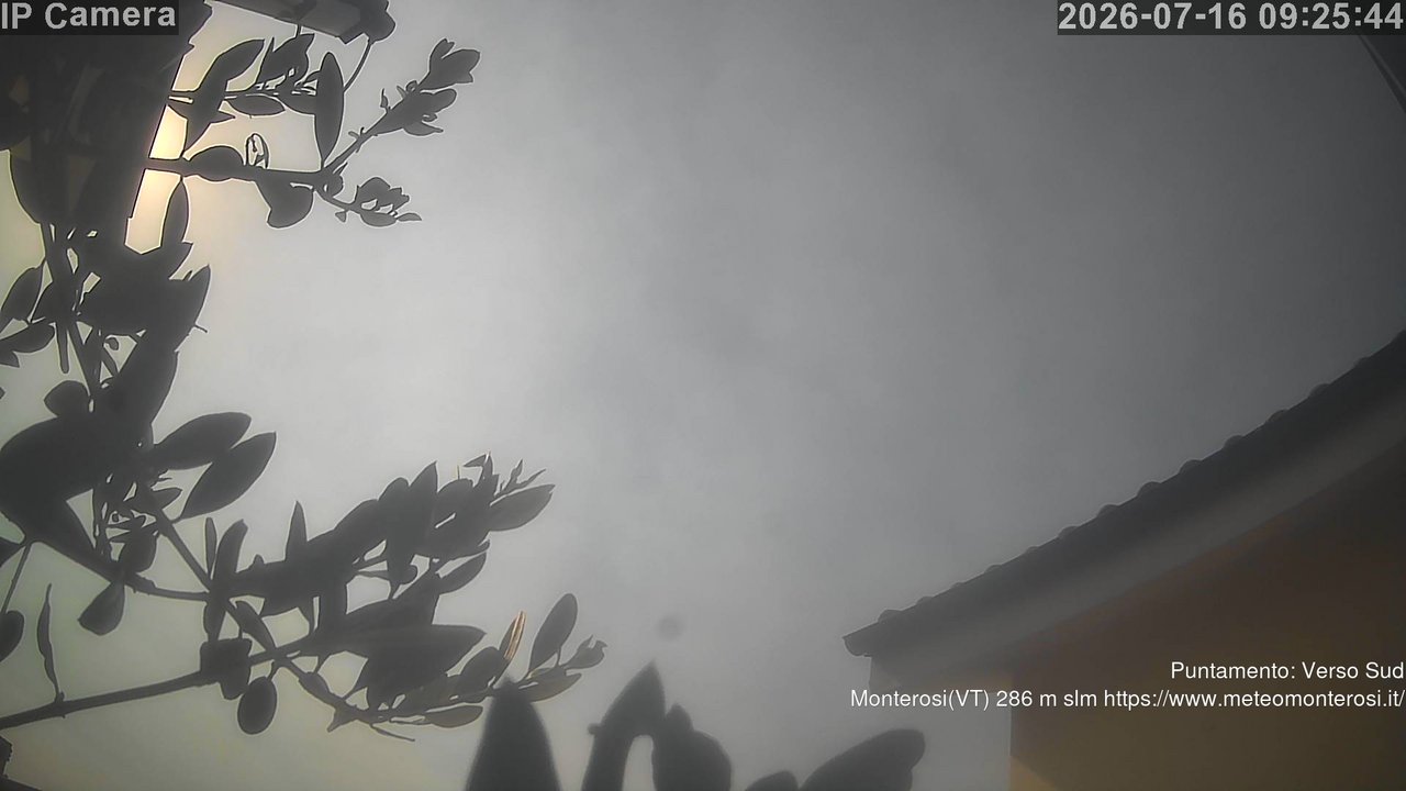 time-lapse frame, Monterosi  webcam