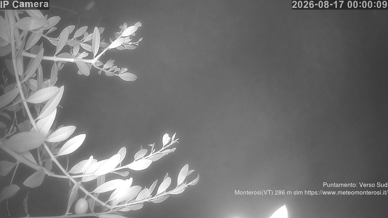 time-lapse frame, Monterosi  webcam