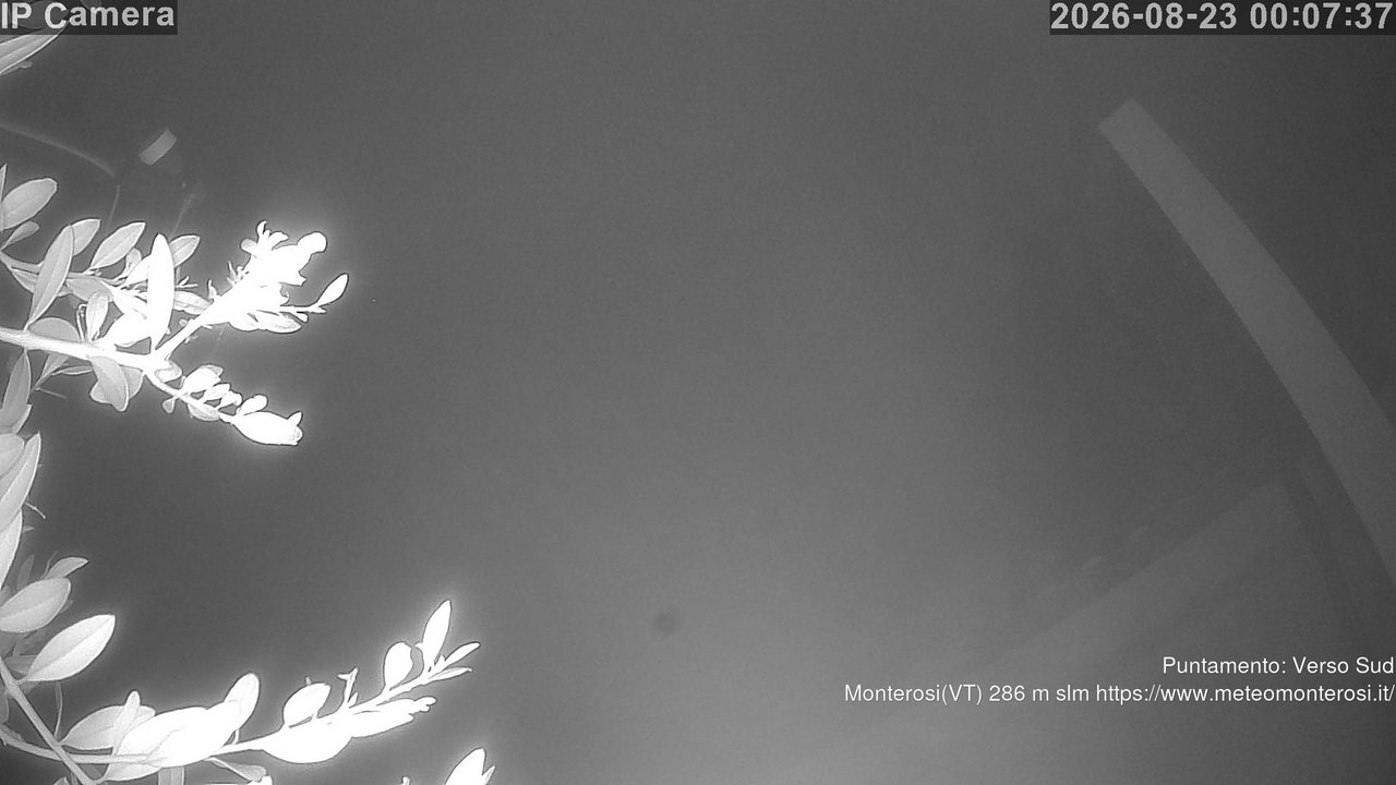 time-lapse frame, Monterosi  webcam