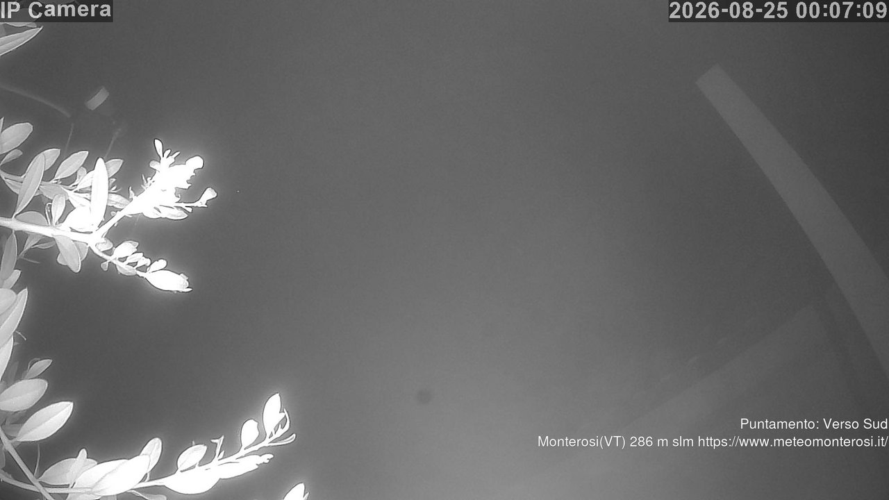 time-lapse frame, Monterosi  webcam