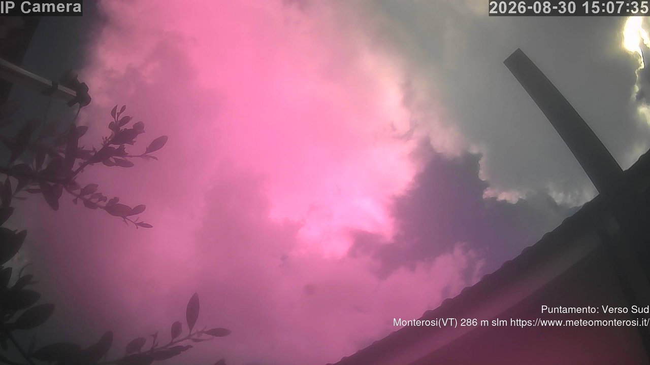 time-lapse frame, Monterosi  webcam