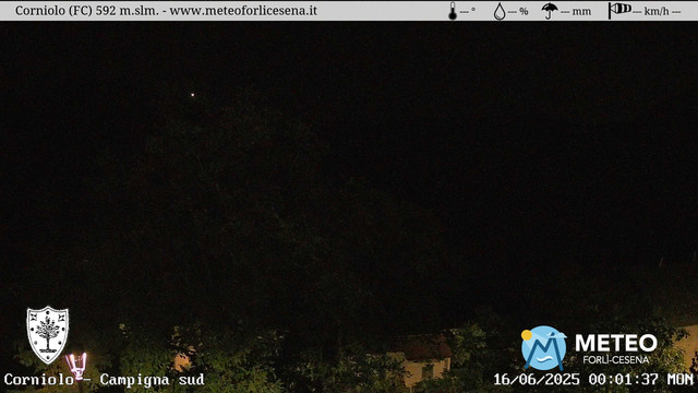 time-lapse frame, Corniolo webcam