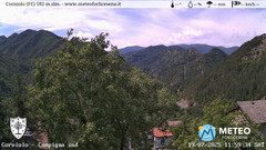 view from Corniolo on 2025-07-19