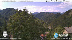 view from Corniolo on 2025-08-27