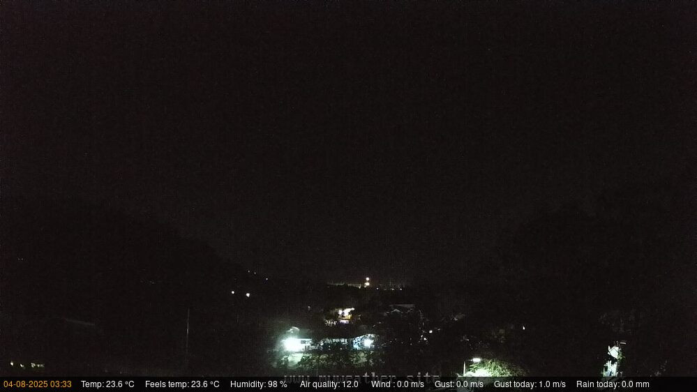 time-lapse frame, Bauang Weathercam webcam