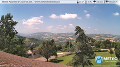 view from Monte Palareto on 2025-06-27