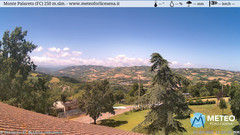 view from Monte Palareto on 2025-07-07