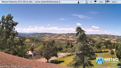 view from Monte Palareto on 2025-07-10