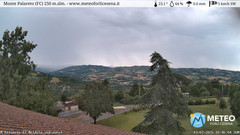 view from Monte Palareto on 2025-07-13