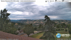 view from Monte Palareto on 2025-07-25