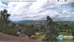 view from Monte Palareto on 2025-07-26