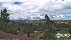 view from Monte Palareto on 2025-07-29