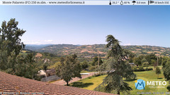 view from Monte Palareto on 2025-08-07