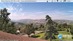view from Monte Palareto on 2025-08-13