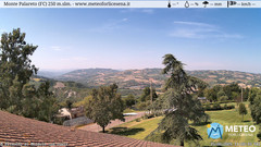 view from Monte Palareto on 2025-08-15