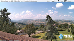 view from Monte Palareto on 2025-08-18