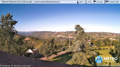 view from Monte Palareto on 2025-08-31