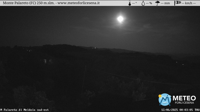 time-lapse frame, Monte Palareto SE webcam