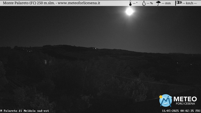 time-lapse frame, Monte Palareto SE webcam