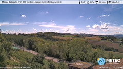 view from Monte Palareto SE on 2025-08-04