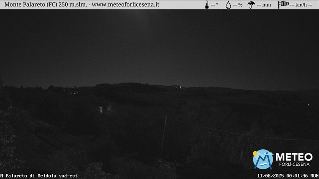 time-lapse frame, Monte Palareto SE webcam